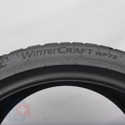 6. 255 35 19 2x KUMHO 255/35 R19 96V XL WinterCraft WP72 Winterreifen 2024 7,5mm