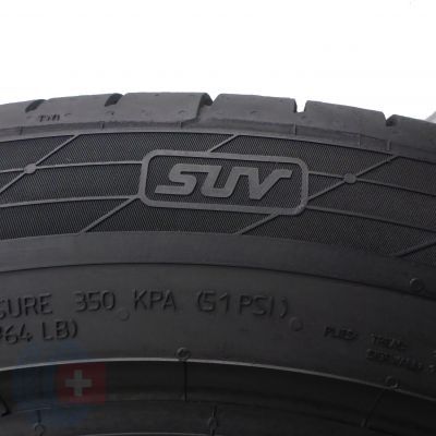 8. 4 x CONTINENTAL 255/45 R19 100V ContiSportContact 5 Seal  Sommerreifen 2017 6.2mm
