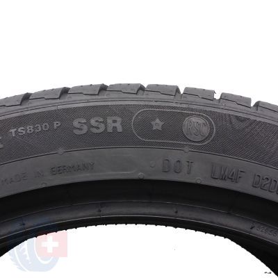 7. 2 x CONTINENTAL 225/45 R18 95V XL ContiWinterContact TS830P BMW RunFlat Winterreifen 2014 6,2-6,5mm