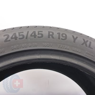5. 245 45 19 1x CONTINENTAL 245/45 R19 102Y XL PremiumContact 6 M0-V Sommerreifen 2025 6,6mm