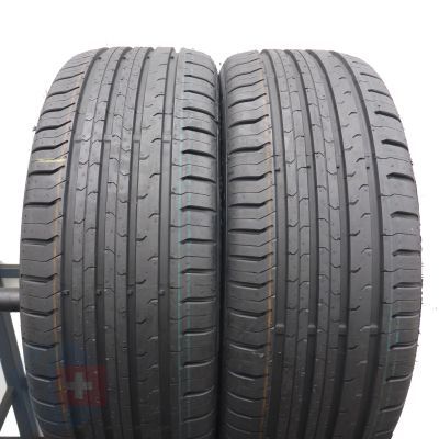 4. 195 45 16 4x CONTINENTAL 195/45 R16 84V XL ContiEcoContact 5 Sommerreifen 2022 WIE NEU VOLL
