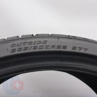 5. 265 30 22 1x FALKEN 265/30 ZR22 97Y XL Azenis FK510 Sommerreifen 2023 VOLL WIE NEU 