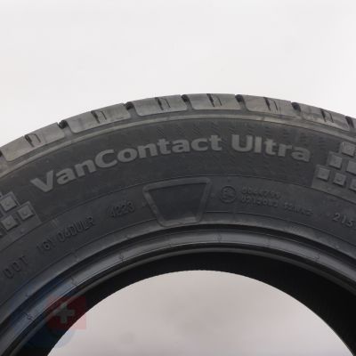 6.  215 65 15C 4x CONTINENTAL 215/65 R15C 104/102T VanContact Ultra Sommerreifen 2023 VOLL WIE NEU  