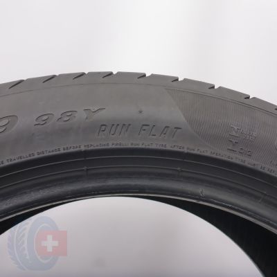 8. 245 45 19 2x PIRELLI 245/45 R19 98Y XL PZero BMW RunFlat Sommerreifen 2018, 2019 5,8mm