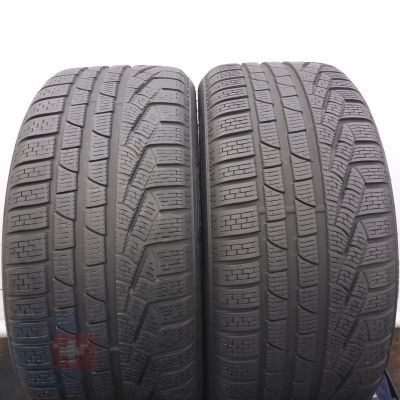 255 45 19 2x PIRELLI 255/45 R19 100V Sottozero Winter 240 SerieII Winterreifen 2024 6-5,8mm