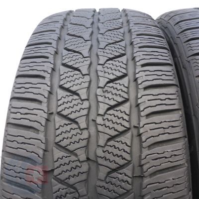 3. 225 55 17C 2x CONTINENTAL 225/55 R17C 109/107S VanContact Winter Winterreifen 2025 6,5-7mm