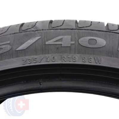 5. 4 x PIRELLI 235/40 R19 96W Cinturato P7 Sommerreifen 2015 6,2-7mm