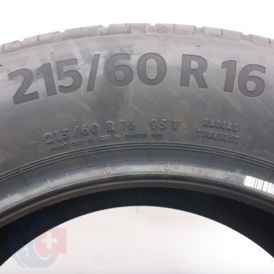 6.  215 60 16 2x CONTINENTAL  215/60 R16 95V XL EcoContact 6 Sommerreifen 2022 VOLL 