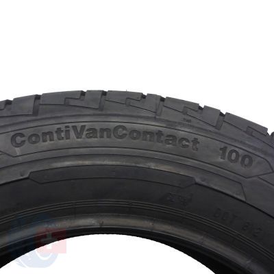 7. 195 65 16C 4x CONTINENTAL 195/65 R16C 104/102T ContiVanContact 100 Sommerreifen 2018, 2019 WIE NEU 