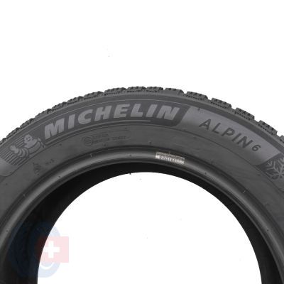 6. 205 60 16 2x MICHELIN 205/60 R16 92T Alpin 6 Winterreifen 2021 WIE NEU 7,2mm