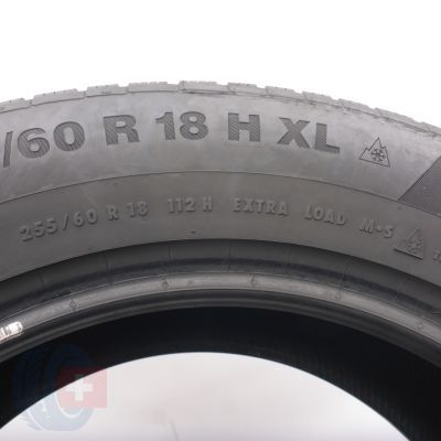 5. 255 60 18 2x CONTINENTAL 255/60 R18 112H XL WinterContact Ts850P Winterreifen 2022 7mm