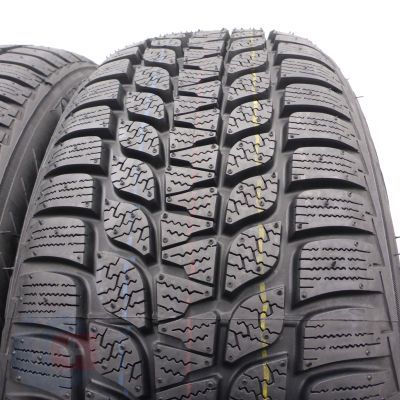 4. 185 55 16 2x BRIDGESTONE 185/55 R16 87T XL Blizzak Lm-25 Winterreifen 2018 WIE NEU VOLL