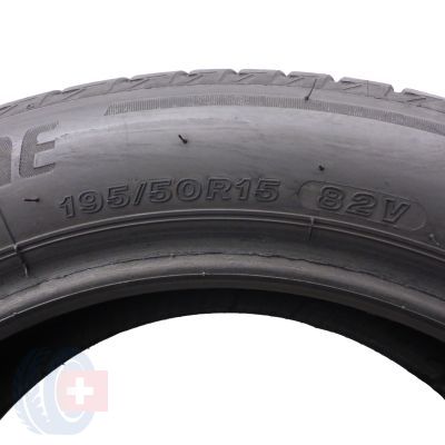 5. 195 50 15 4x BRIDGESTONE 195/50 R15 82V Turanza T005 Sommerreifen 6,5-7mm 2018