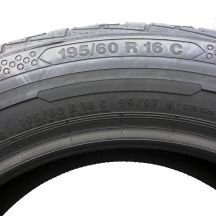 6. 195 60 16C CONTINENTAL 195/50 T16C 99/97H ContiVanContact 100 Sommerreifen 2020 VOLL WIE NEU
