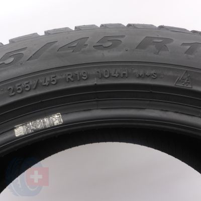 5.  255 45 19 2x PIRELLI 255/45 R19 104H XL Scorpion Winter Winterreifen 2022 VOLL WIE NEU 