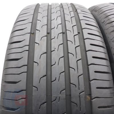 2. 215 55 17 2x CONTINENTAL 215/55 R17 94V EcoContact 6 SEAL Sommerreifen 2025 6,5mm