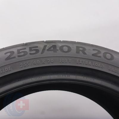 7. 255 40 20 4x CONTINENTAL 255/40 R20 101Y XL SportContact 6 A01 Sommerreifen 2025 5,8-6,5mm