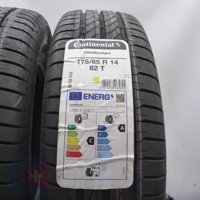 2.  175 65 14 2x CONTINENTAL 175/65 R14  82T UltraContact Sommerreifen 2022 Ungebraucht  