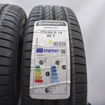 2.  175 65 14 2x CONTINENTAL 175/65 R14  82T UltraContact Sommerreifen 2022 Ungebraucht  