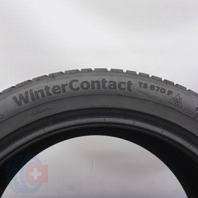 6. 255 45 19 2x CONTINENTAL 255/45 R19 104V XL WinterContact TS870P Winterreifen 2024 7,2mm
