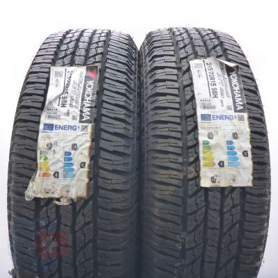  215 70 15 2x YOKOHAMA 215/70 R15 98H Geolandar AT GO15 Ganzjahresreifen 2023 VOLL WIE NEU  