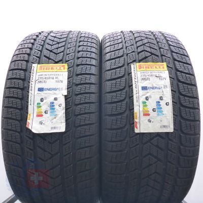 275 45 18 2x PIRELLI 275/45 R18 107V XL Winter Sottozero 3 MGT Winterreifen 2021 Ungebraucht  