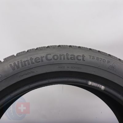 5. 205 50 17 2x CONTINENTAL 205/50 R17 93V XL WinterContact TS 870 P Winterreifen 2024 8-8,2mm WIE NEU