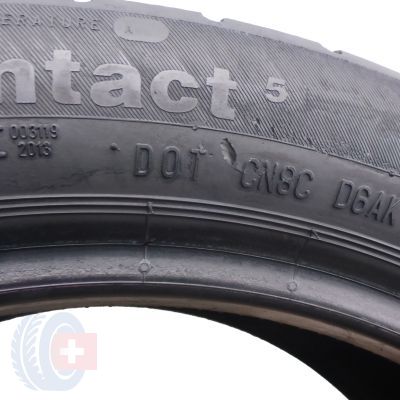 4. 2 x CONTINENTAL 185/50 R16 81H ContiEcoContact 5 Sommerreifen  2018 6.8mm