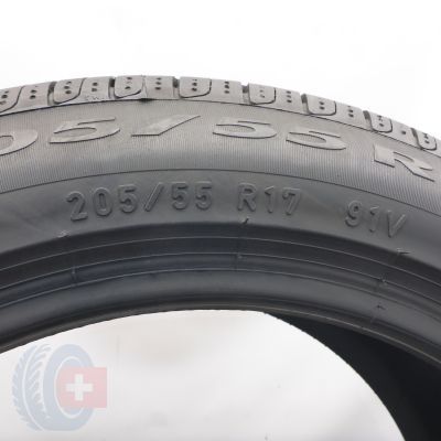 4. 205 55 17 1x PIRELLI 205/55 R17 91V Cinturato P7 BMW Sommerreifen 2021 Ungebraucht  
