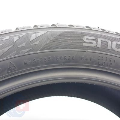 7. 235 50 20 4x NOKIAN 235/50 R20 104V XL Snowproof 2 SUV Winterreifen 2023 8-7,8mm