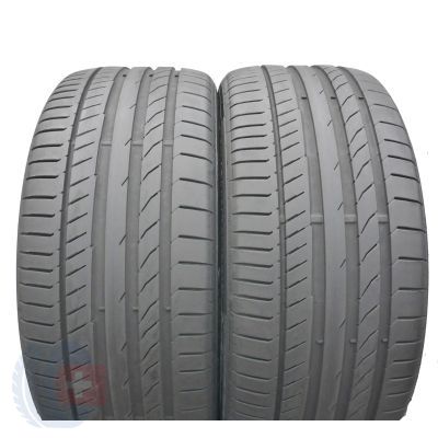 255 40 19 2x CONTINENTAL 255/40 R19 100Y XL ContiSportContact 5 A0 Sommerreifen 2021 6mm