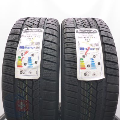 4.  205 45 17 CONTINENTAL 205/45 R17 88V XL ContiWinterContact TS 830 P RFT Winterreifen  2022/23 Ungebraucht   