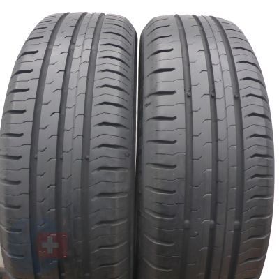 3. 4 x CONTINENTAL 165/65 R14 79T ContiEcoContact 5 Sommerreifen 2018, 2020 6-6,5mm