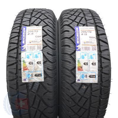  205 70 15 2x MICHELIN 205/70 R15 100H XL Latitude Cross M+S Sommerreeifen 2019 VOLL WIE NEU