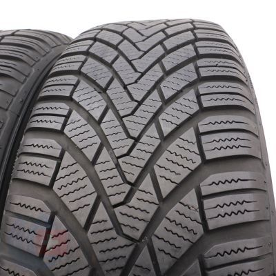 4. 195 65 15 2x CONTINENTAL 195/65 R15 91T ContiWinterContact TS850 Winterreifen 2021 6-6,3mm