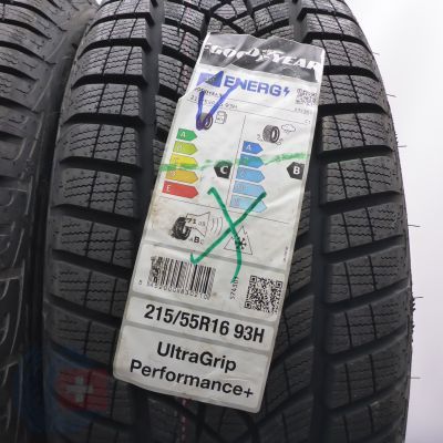 3. 215 55 16 2x GOODYEAR 215/55 R16 93H UltraGrip Performance + Winterreifen 2022 VOLL