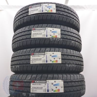  195 75 16C 4x YOKOHAMA 195/75 R16C 110/108T BluEarth Van Sommerreifen 2025 VOLL WIE NEU  