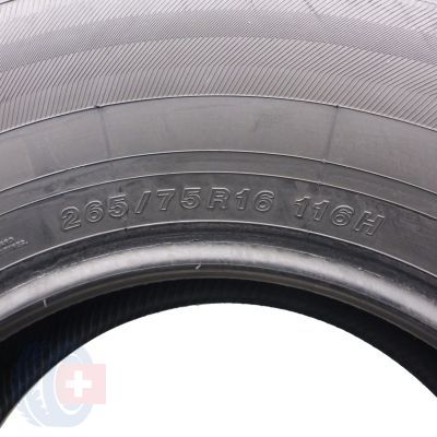 6. 265 75 16 4x YOKOHAMA 265/75 R16 116H Geolandar HT GO56 Sommerreifen 7-8mm 2016