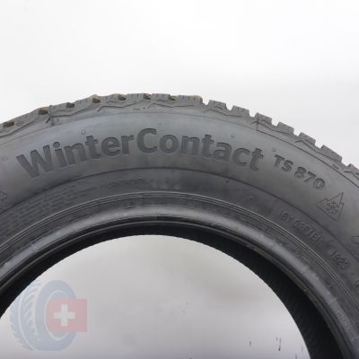 6. 175 70 14 4x CONTINENTAL 175/70 R14 84T WinterContact TS 870 Winterreifen 2022/23 Ungebraucht  