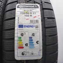 3. 235 60 17 4x CONTINENTAL 235/60 R17 102H ContiCrossContact Winter M0 Winterreifen 2023 Ungebraucht  