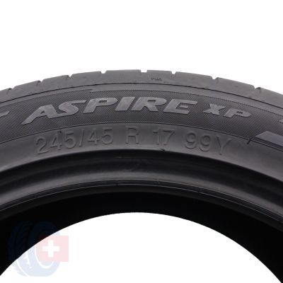 4. 245 45 17 2x APOLLO 245/45 R17 99Y XL Aspire XP Sommerreifen 6,5-6,9mm 2018/19