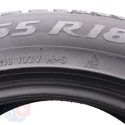 2. 225 55 18 4x PIRELLI 225/55 R18 102V XL Sottozero 3 Winter AO Winterreifen 7mm 2021/22