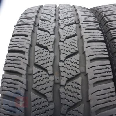 2. 225 75 16C 2x CONTINENTAL 225/75 R16C 121/120R VanContact Winter Winterreifen 2024 7,5-8mm 