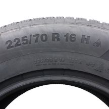 7. 225 70 R16 2 x CONTINENTAL 225/70 R16 103H WinterContact TS 850 P SUV Winterreifen 2017 Voll Wie Neu 