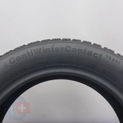 3. 195 55 16 1x CONTINENTAL 195/55 R16 87H ContiWinterContact TS 850 Winterreifen 2015 6,5mm