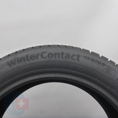 5. 205 55 17 1x CONTINENTAL 205/55 R17 95V XL WinterContact TS 870 P Winterreifen 2025 9mm  