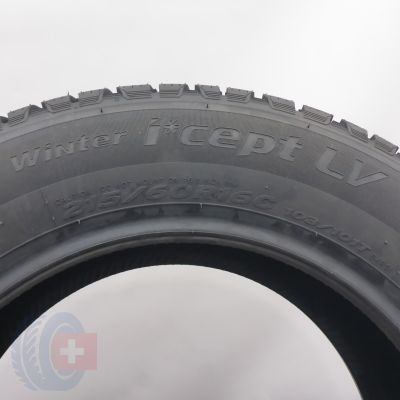7.  215 60 16C 4x HANKOOK 215/60 R16C 103/101T Winter I cept LV Winterreifen 2025 VOLL WIE NEU