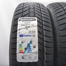 2.  225 60 17 2x CONTINENTAL 225/60 R17 99H WinterContact TS 870 P Winterreifen 2023 VOLL WIE NEU