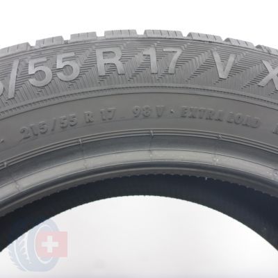 8. 215 55 17 4x GISLAVED 215/55 R17 98V XL Euro Frost 6 Winterreifen 2023 8,2mm