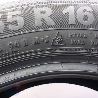 2. 205 55 16 4x SEMPERIT 205/55 R16 94H XL Speed-Grip5 Winterreifen 2024 WIE NEU 7,8-8,2mm